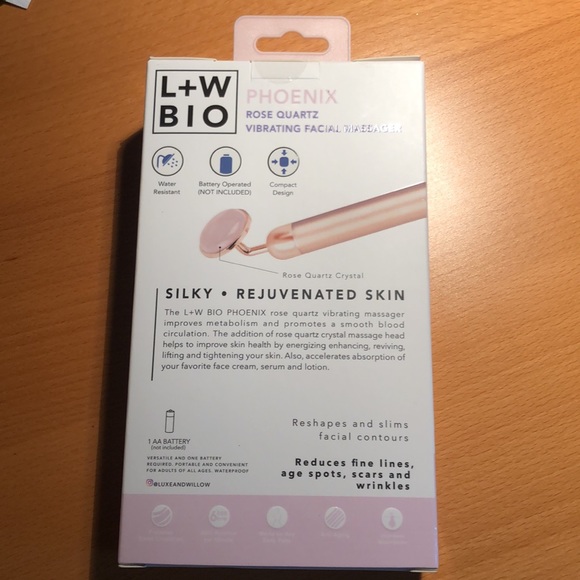 Luxe + Willow Vibrating Facial Massager. BNIB - Picture 2 of 2